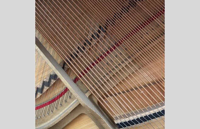Neimeyer Polished Red Mahogany 108 Upright Piano, Used - All Inclusive Premium Package (SN:D906591) - Image 13